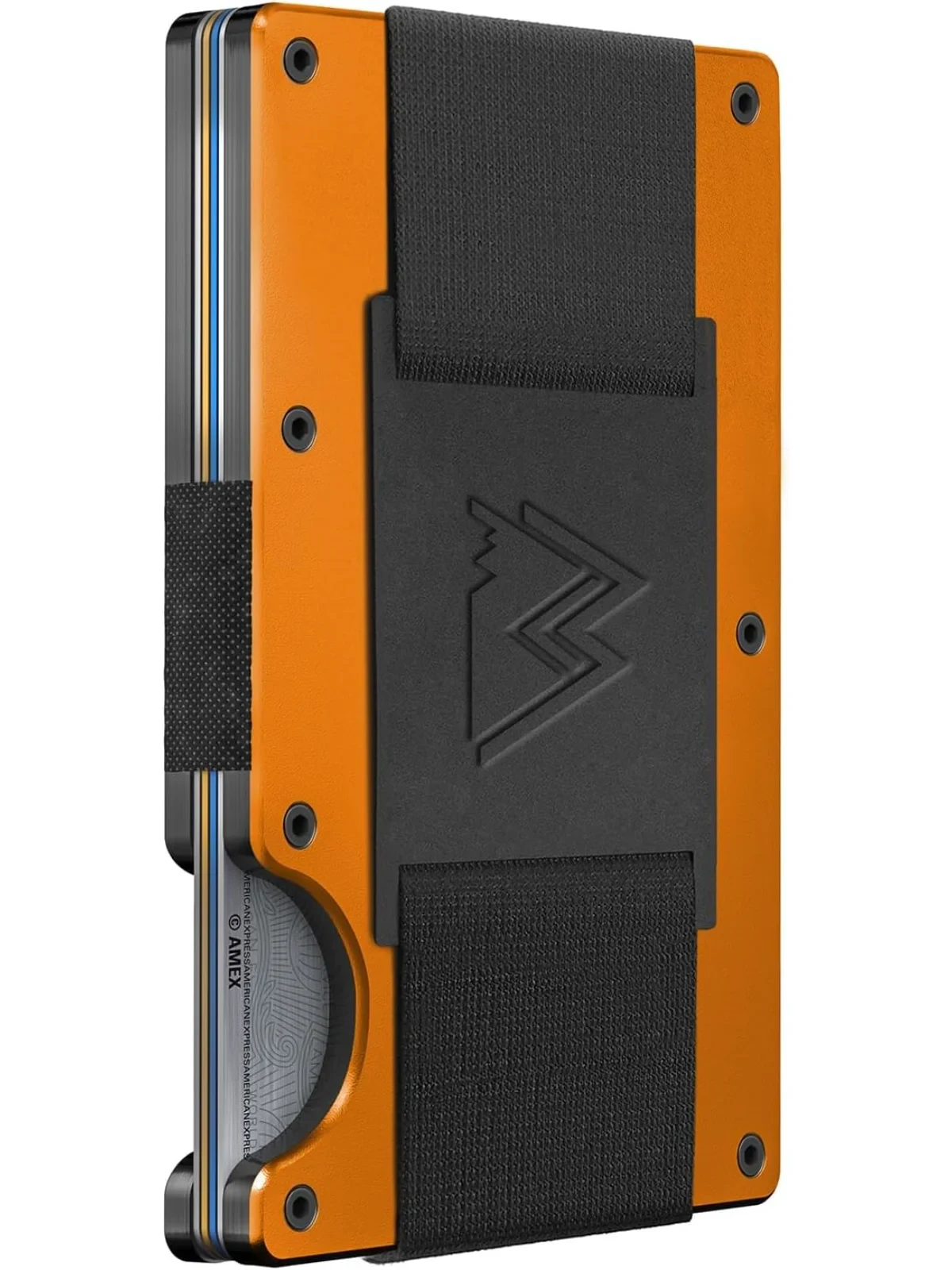 Mountain Voyage minimalist cash strap wallet with RFID protection